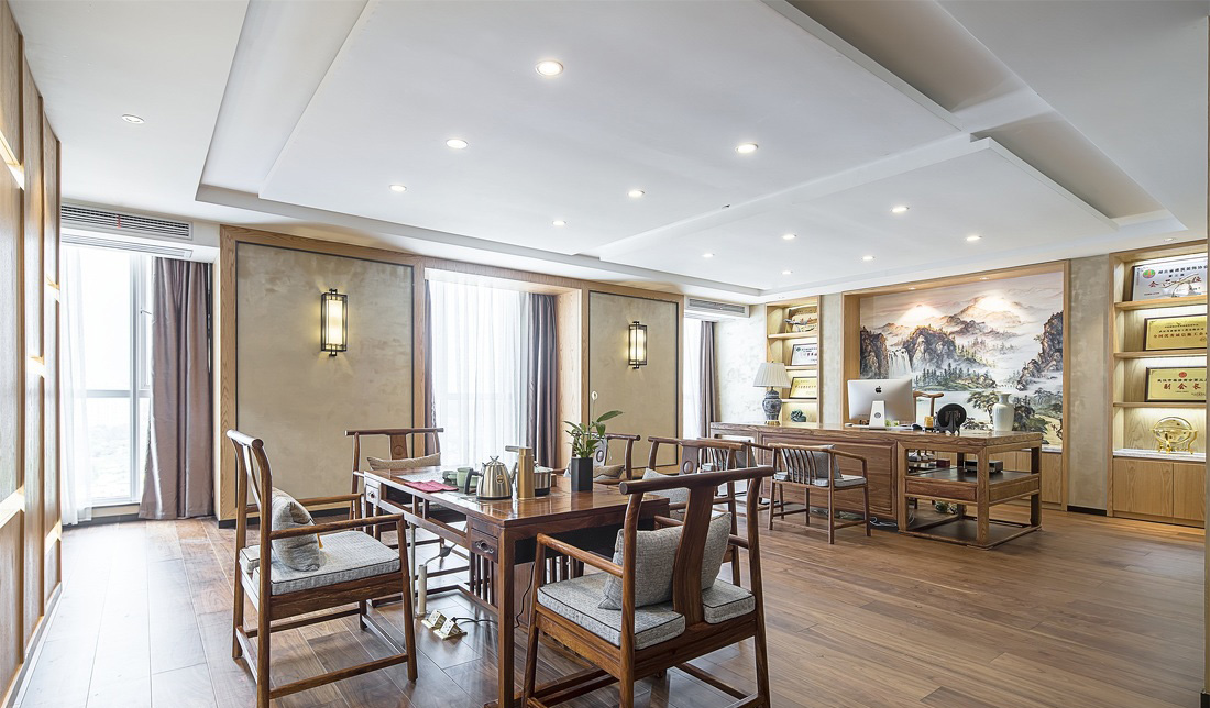 辦公室裝修新中式隔斷和中式隔斷有哪些區別？