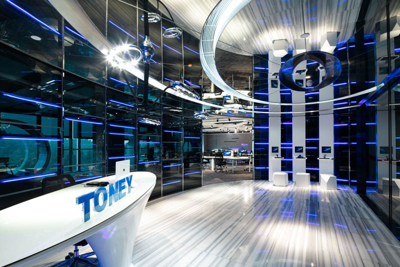 辦公室前臺設計，如何呈現點睛之筆！